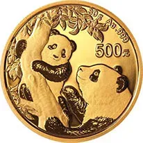Chinese gold pandas-image